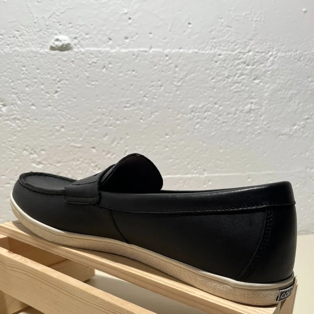 Cole Haan Men's Pinch Weekender Leather Penny Loafers - NWOB - Picture 6 of 14